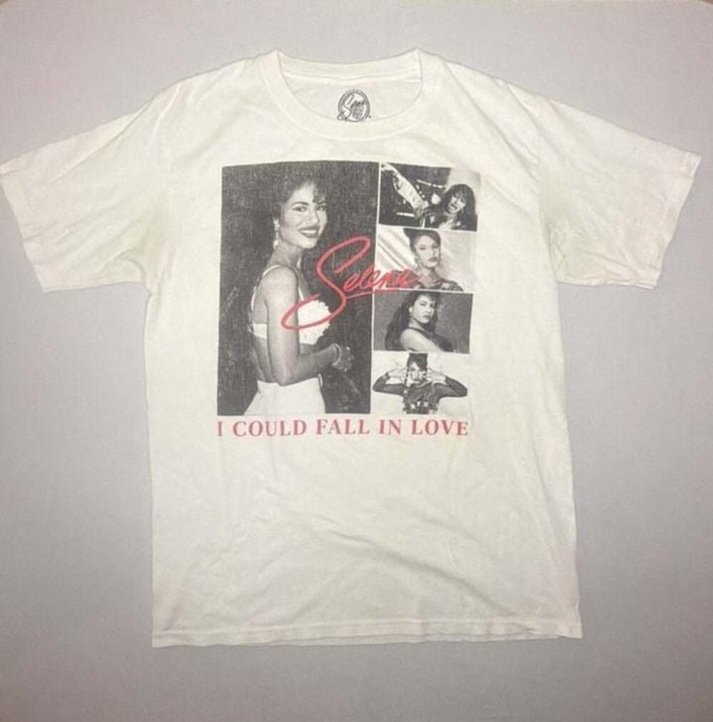 Selena I Could Fall In Love Graphic T-Shirt White